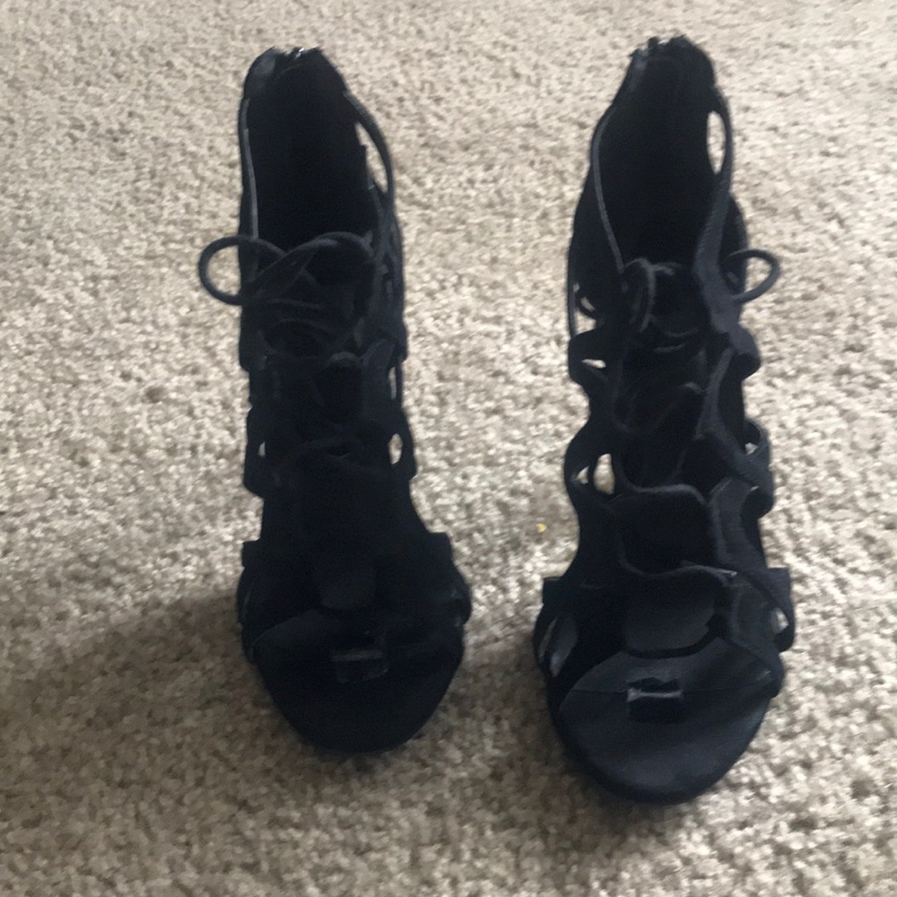 Black heels